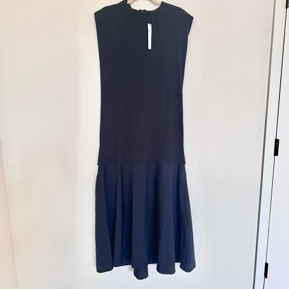NWT ASOS Edition layered Maxi Drop Waist dress size S